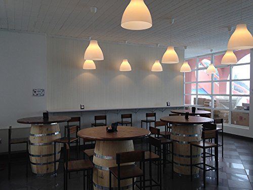 Indhouse - Taburete para hostelería de Estilo Industrial Vintage Canan