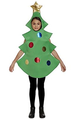 infantil Árbol de Navidad Disfraz - Verde, Children: L