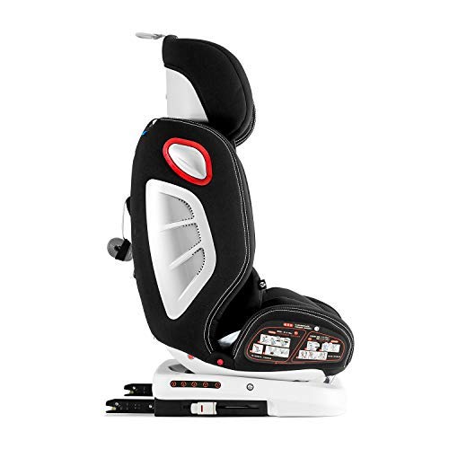 Innovaciones Ms Discover Dual Giratoria 360 860 Silla de Coche Grupo 0/1/2/3, 62 x 56 45 cm, Negro