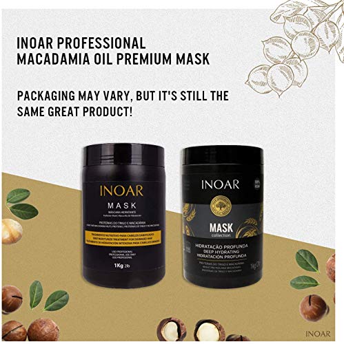 Inoar Macadamia Brazilian Hair Mask (1kg)