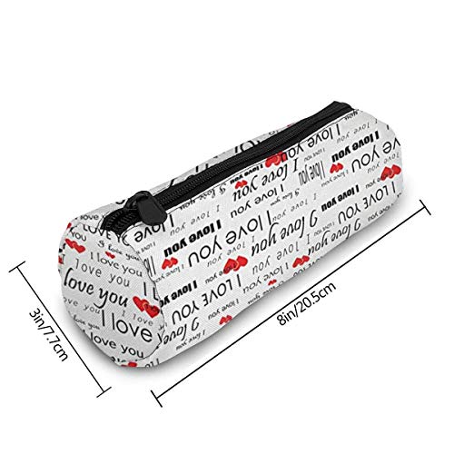 IOPLK Oficina y papelería Bolígrafos, lápices y útiles de escritura Estuches Pencil Case/Cosmetic Bag,Elephants Art Canvas Stationery Stylish Simple Pencil Bag