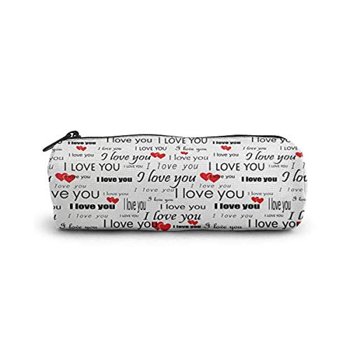 IOPLK Oficina y papelería Bolígrafos, lápices y útiles de escritura Estuches Pencil Case/Cosmetic Bag,Elephants Art Canvas Stationery Stylish Simple Pencil Bag