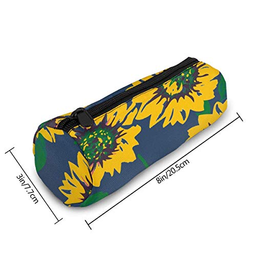 IOPLK Oficina y papelería Bolígrafos, lápices y útiles de escritura Estuches Pencil Case/Cosmetic Bag,New Fashion Striped Canvas Stationery Stylish Simple Pencil Bag