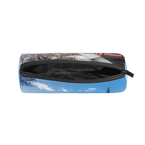 IOPLK Oficina y papelería Bolígrafos, lápices y útiles de escritura Estuches Undersea Starfish Pencil Case Stationery Cosmetic Purse Coin Holder Organizer Bag