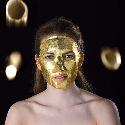 Iroha Nature - Mascarilla Facial Divine Foil Hidra Firmeza, Efecto Sauna con Oro 24k y Colágeno, 1 unidad | Mascarilla Hydra Firming | Mascarilla Efecto Sauna