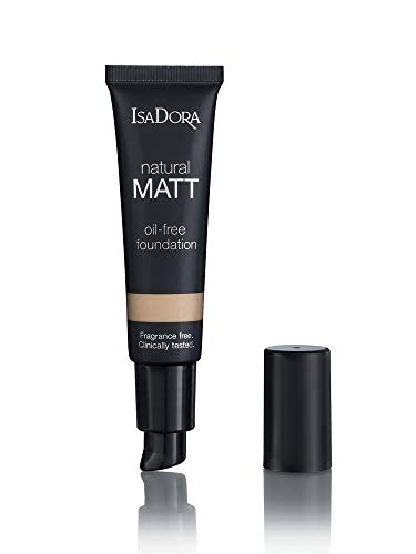 IsaDora - Base de maquillaje mate (35 ml), color beige mate
