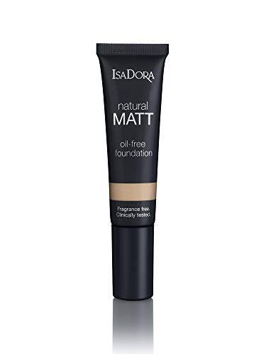 IsaDora - Base de maquillaje mate (35 ml), color beige mate