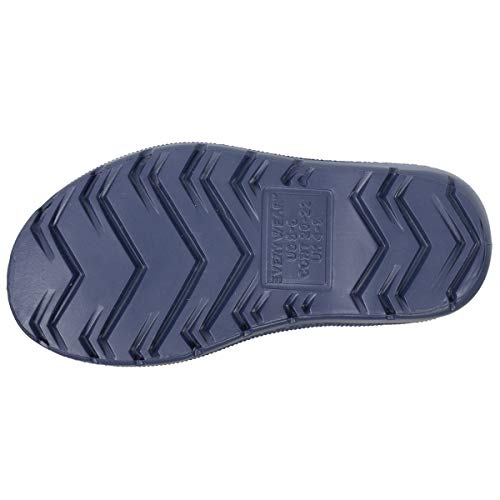 Isotoner - Botas de lluvia para adolescente, Azul (azul), 33/34 EU