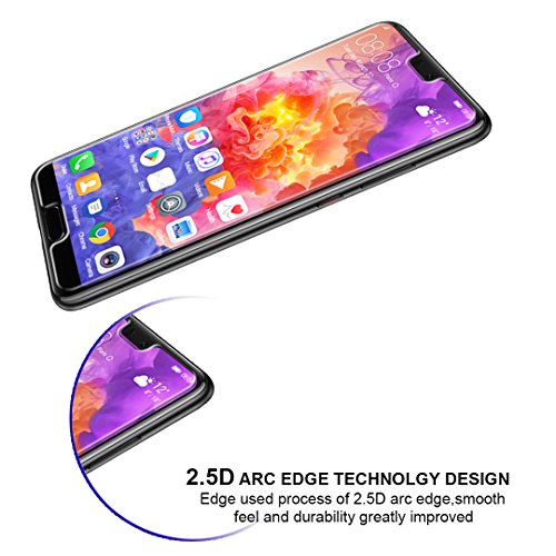 ivoler [2 Unidades] Protector de Pantalla para Huawei P20 Pro, Cristal Vidrio Templado Premium