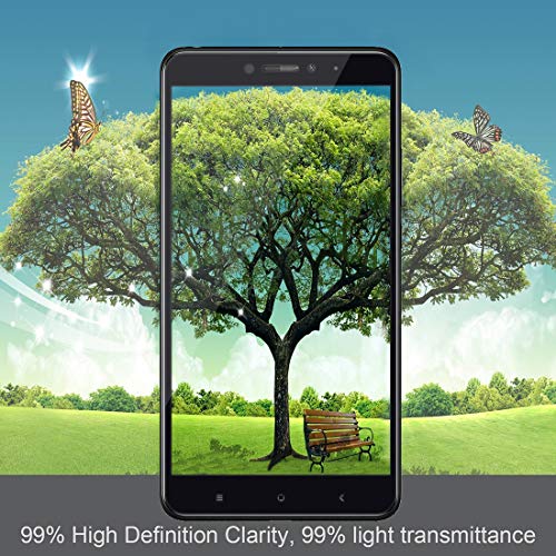 ivoler [3 Unidades] Protector de Pantalla para Xiaomi Mi MAX 2, [Cobertura Completa] Cristal Vidrio Templado Premium, [Dureza 9H] [Anti-Arañazos] [Sin Burbujas]
