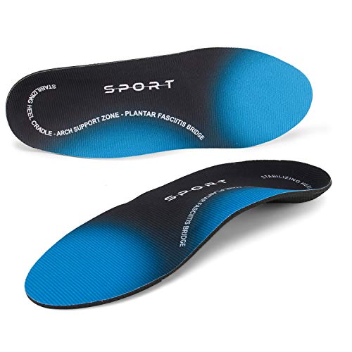 IWY Plantillas Fascitis Plantar, la Mejor Plantilla ortopédica para Arco Plantar, Plantillas Trabajo o Plantillas para Zapatillas, Plantillas ortopédicas para Fascitis Plantar