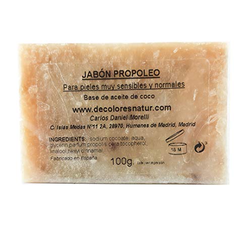 Jabón de Propóleo. Jabones naturales.