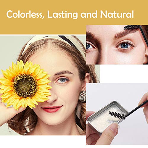 Jabón para Cejas, Gel para Jabones de Cejas, Soap Brows, Peinado de cejas de larga duración, Cera de jabón para cejas salvaje resistente al agua a prueba de manchas para cejas naturales