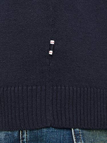 Jack & Jones Jjebasic Knit Crew Neck Noos suéter, Azul (Navy Blazer), Large para Hombre