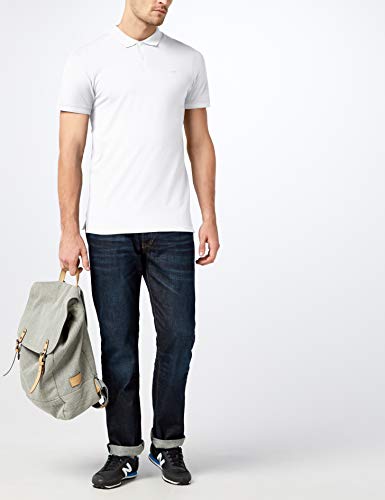 Jack & Jones Jjebasic Polo SS Noos - Camiseta para Hombre, Blanco , Talla M