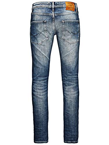 JACK & JONES - Vaqueros para hombre, Azul (Denim), W32/L32 (32)