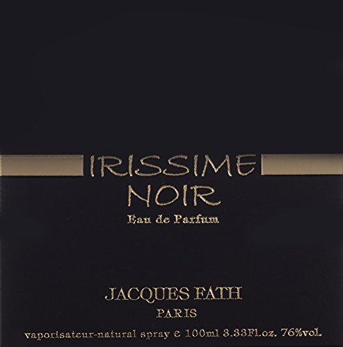 JACQUES FATH Irissime Noir Eau De Parfum Vapo 100 ml, 1 Pack (1 x 100 ml)