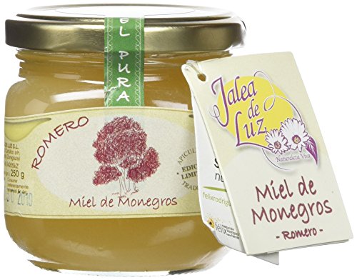 Jalea de Luz Miel Cruda Pura de Romero - 250 gr.