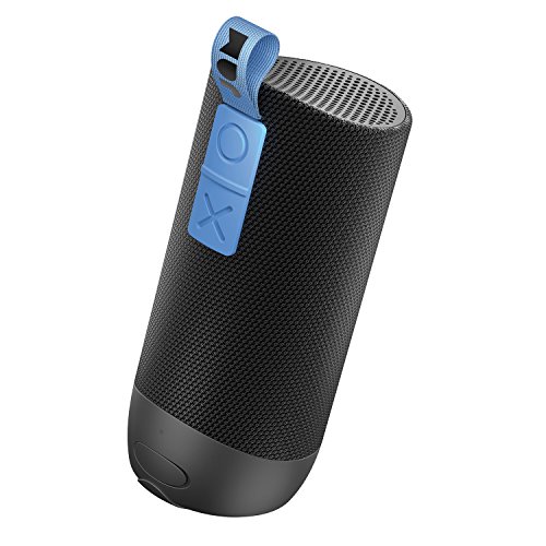 Jam Zero Chill. Altavoz Bluetooth, radio de 30 metros, resistente al agua, reproducción durante 22 horas, protección contra caídas IP67, controlador de 10 vatios, Negro