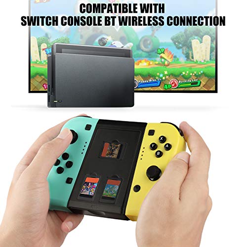 JAMSWALL Mando para Nintendo Switch, Bluetooth Wireless Controller Gamepad Joystick Controlador De Reemplazo Izquierdo Y Derecho para Nintendo Switch Joy con, Soporta Turbo/Vibración