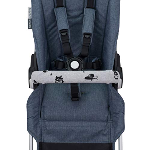 JANABEBE Cubre asa cubre baranda cochecito (Robot Space, Individual)