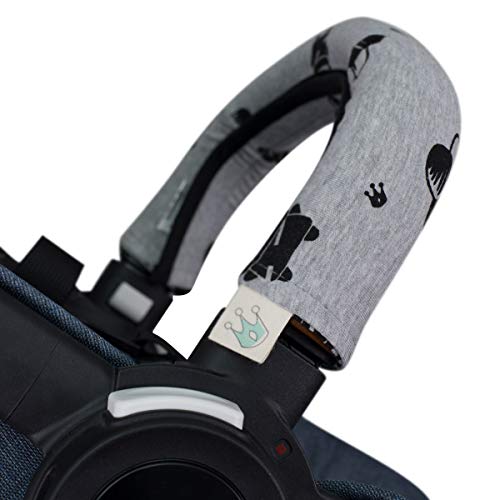 JANABEBE Cubre asa cubre baranda cochecito (Robot Space, Individual)