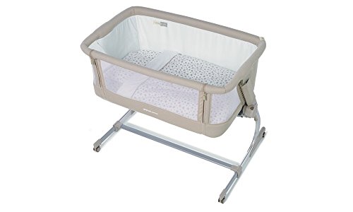 Jane babyside 2018 T25 Granola – Cuna Lado cama + Esterilla + Cojín + Edredón Baby Side