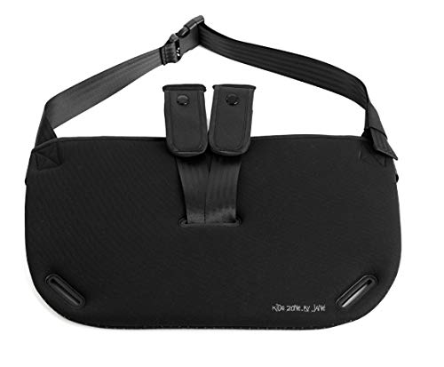 Jané Cinturón de Seguridad para Embarazadas, Dos Posiciones para el Uso con Pantalón y Falda, Negro