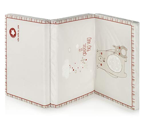 Jané Colchón Multifunción para Niños, Plegado Compacto, con Bolsa de Transporte, a partir de 0 Meses