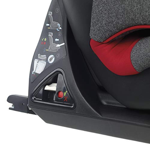 Jané Drive Silla de Coche Isize, de 75 a 150 cm, Isofix y Top Tether, Reductor Incluido, Arnés de 5 Puntos, Color Jet Black