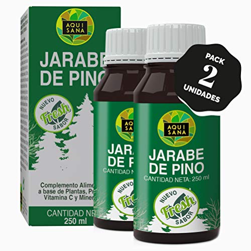 Jarabe de Pino|Complemento Alimenticio con Vitamina C, Propóleo y Minerales|Ayuda a nuestras defensas|Alivia los Síntomas de la Tos |100% Natural|500ml