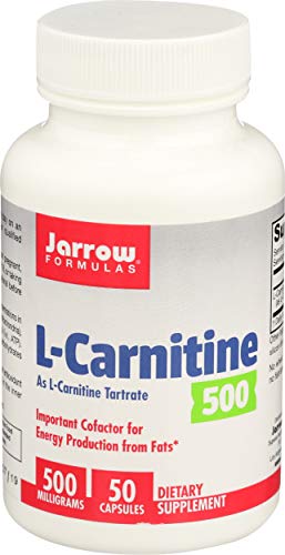 Jarrow Formulas L-Carnitine, 500mg - 50 caps - 50 Cápsulas