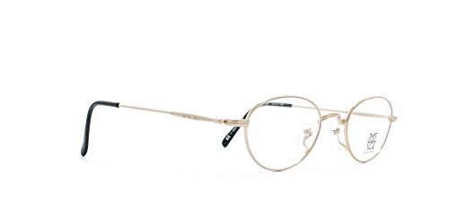 Jean Paul Gaultier 57 0016 1 Oro Cuadrado Certificado Vintage Gafas Marco para Hombre y Mujer