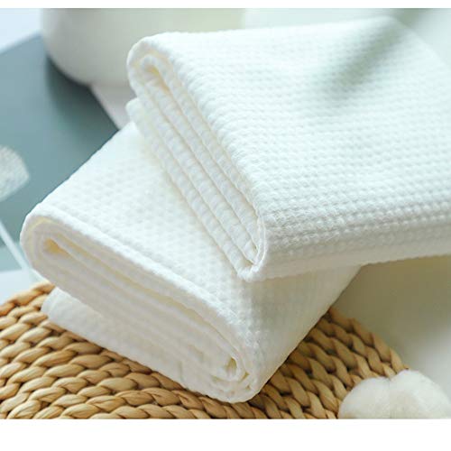 JEBBLAS Toallas Desechables Spun-Lace 30 * 60 cm, 20 Unds, Peluquería/Estética, Color Blanco