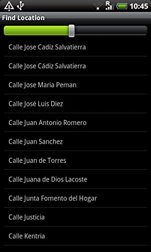 Jerez-de-la-Frontera Street Map