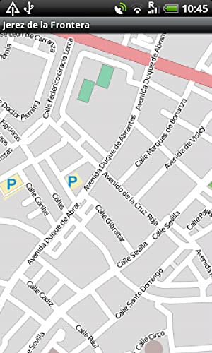 Jerez-de-la-Frontera Street Map