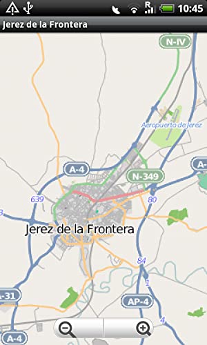 Jerez-de-la-Frontera Street Map