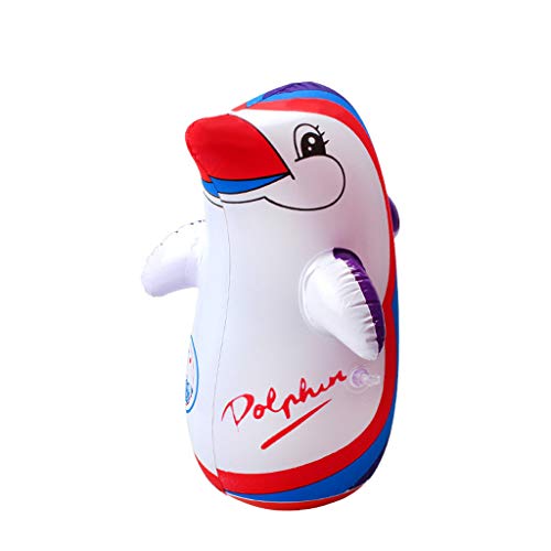 JERFER Juguetes Inflables Dibujos Animados Juguetes Vaso Inflable Bola Pingüino Mascota Globo Juguetes de Regalo