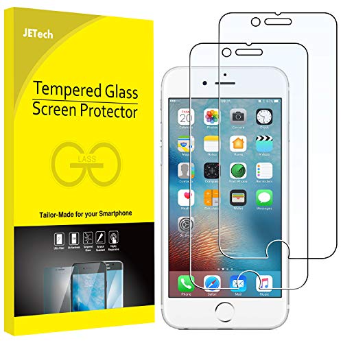 JETech Protector de Pantalla para iPhone 6s Plus iPhone 6 Plus, Vidrio Templado, 2 Unidades