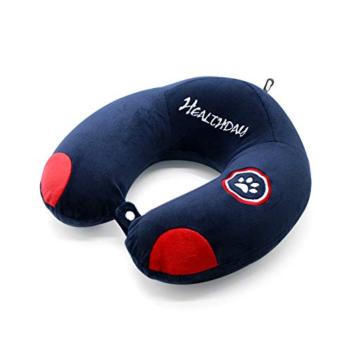 JHBMX Almohada en Forma de U Almohada de Viaje Cuello Espina Dorsal U-en Forma de cojín algodón Coche portátil Siesta Resto Cuello Almohada 30 * 30 * 9 * 14cm F