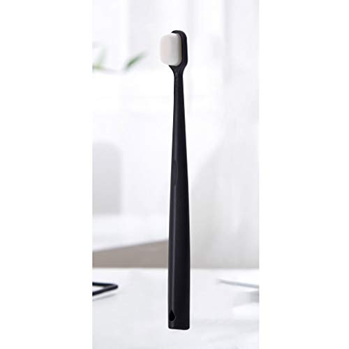 JIAAN Cepillos de Dientes 2 Cepillos de Dientes Suave Cepillo de Dientes de Micro Nano Cepillo de Dientes Manual de Cerdas Extra Suaves con 20,000 Cerdas Encías Frágiles Niños Adultos