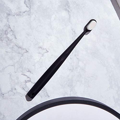 JIAAN Cepillos de Dientes 2 Cepillos de Dientes Suave Cepillo de Dientes de Micro Nano Cepillo de Dientes Manual de Cerdas Extra Suaves con 20,000 Cerdas Encías Frágiles Niños Adultos