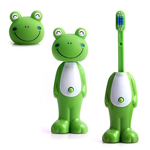 jiamins Caricatura telescópico de cerdas suaves cepillo de dientes, dientes Brus boca limpio