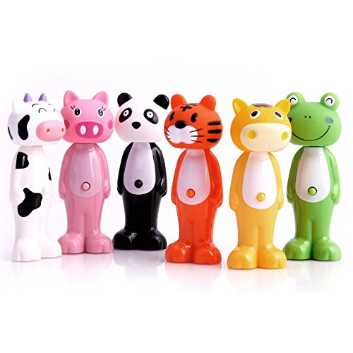 jiamins Caricatura telescópico de cerdas suaves cepillo de dientes, dientes Brus boca limpio