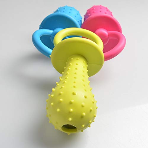 JIANDONG 1pc Goma pezón for Perros Juguetes for Mascotas Chew dentición Tren de Limpieza caniches Pequeño Gato del Perrito de la mordedura de Suministros Mejores Perros Mascotas