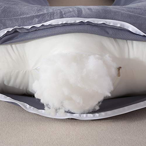 Jianyana - Almohada de maternidad para embarazo, con una funda de almohada lavable