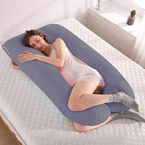 Jianyana - Almohada de maternidad para embarazo, con una funda de almohada lavable