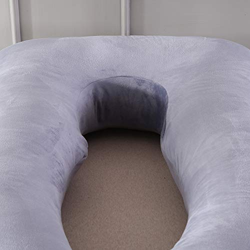 Jianyana - Almohada de maternidad para embarazo, con una funda de almohada lavable