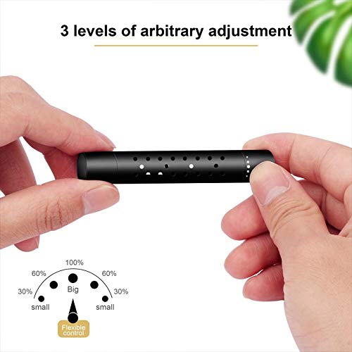 JIEIIFAFH Ambientador for el Coche Olor En Coche Salida de Aire de Perfume aromatizantes Auto Interior del Coche Que Labra los Accesorios Ambientador Muchacha para (Color : Black and 1 Fragrant)