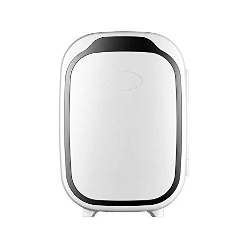JINGJIU Professional Beauty Refrigerator, Small Cosmetic Refrigerator, Bedroom Mini Refrigerator (Fresh 10 ° C +), Intelligent Constant Temperature, Quiet, Easy To Store, 6L/12L